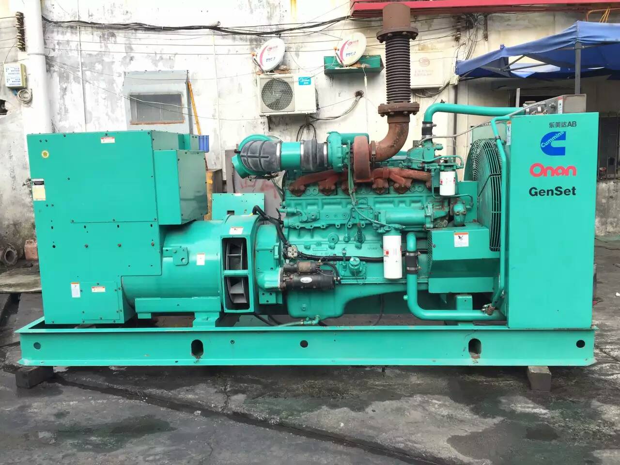 白云租赁发电机-柴油发电机不正常冒烟的原因